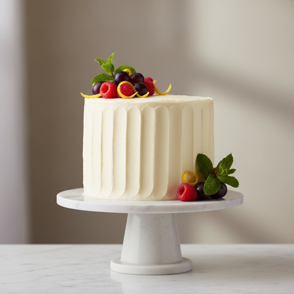 Custom celebration cake available at Baked Mood Pâtisserie